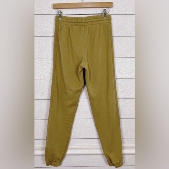 TNA CozyAF  Fleece Sweatpants Dijon Mustard - Picture 2 of 7